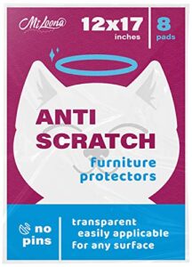 cat anti scratch furniture/couch protector from cats scratching - couch scratch protector - cat training tape - scratch guard