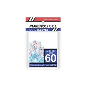 player's choice mini white sleeves yu-gi-oh size