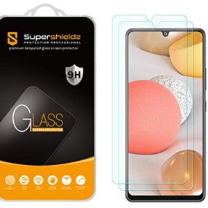 Supershieldz (2 Pack) Designed for Samsung Galaxy A42 5G Tempered Glass Screen Protector, Anti Scratch, Bubble Free