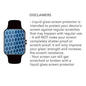 CRYSTAL VIEW Liquid Glass Screen Protector for Apple Watch All Series