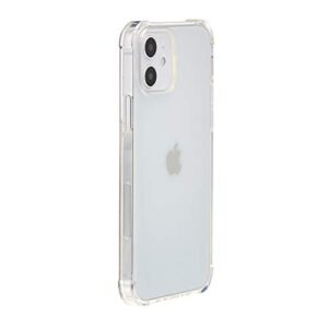 amazon basics shockproof and protective iphone case for iphone 12 / iphone 12 pro  - crystal clear
