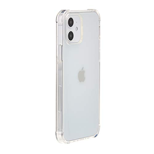 Amazon Basics Shockproof and Protective iPhone Case for iPhone 12 / iPhone 12 Pro  - Crystal Clear