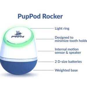 PupPod Gaming, Training, and Enrichment System for Dogs - Positive Reinforcement Puzzle Toy, Video Feeder, and Mobile App