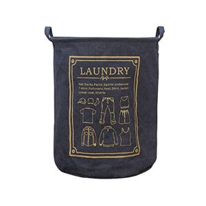 laundry baskets foldable storage baskets large capacity baskets waterproof denim fabric for toys and clothes