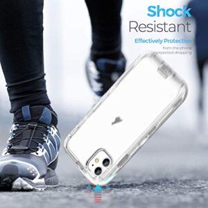 ORIbox Case Compatible with iPhone 12 Mini, Heavy Duty Shockproof Anti-Fall Clear case