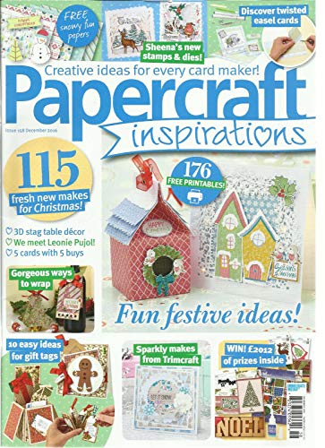 PAPER CRAFT INSPIRATIONS, DECEMBER, 2016 ISSUE, 158 (CREATIVE IDEAS FOR EVERY