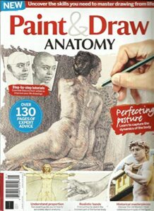 paint & draw anatomy magazine, over 130 pages of expert advice issue, 2019# 1