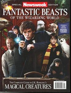 newsweek magazine, special edition, fantastic beasts of the wizarding world,2018