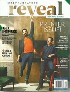 drew + jonathan, reveal, it all start at home, premier issue ! winter, 2020