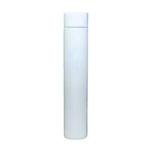 insulated water bottle, 18/8 (304) stainless steel, super slim skinny mini, portable, leak proof, 8oz, white11