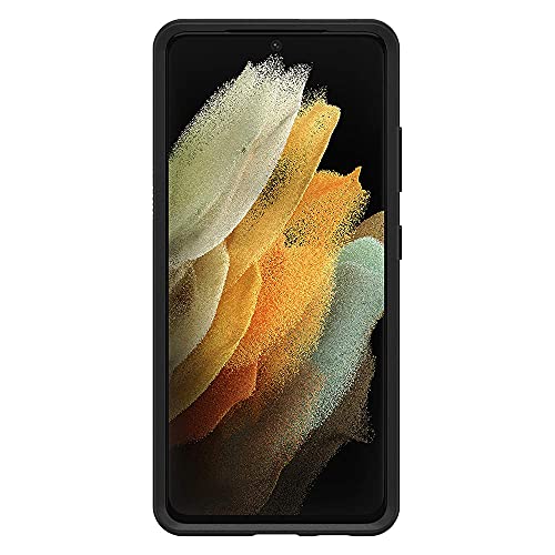 OtterBox Galaxy S21 Ultra 5G (ONLY - DOES NOT FIT Non-Plus or Plus sizes) Symmetry Series Case - BLACK, Ultra-sleek, Wireless Charging Compatible, Raised Edges Protect Camera & Screen