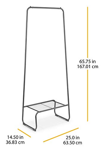 Whitmor Garment Rack with Shelf