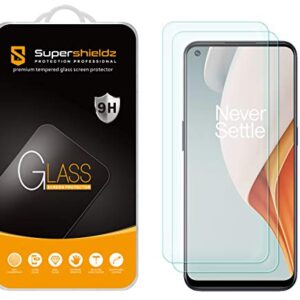 Supershieldz (2 Pack) Designed for OnePlus Nord N100 Tempered Glass Screen Protector, Anti Scratch, Bubble Free