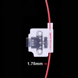 3-Pack 1.75mm 3D Filament Detection Module Run-Out Pause Detecting Monitor Filament Sensor for Ender 3 Pro CR-10 3D Printer and Lerdge Board