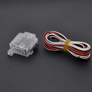 3-Pack 1.75mm 3D Filament Detection Module Run-Out Pause Detecting Monitor Filament Sensor for Ender 3 Pro CR-10 3D Printer and Lerdge Board