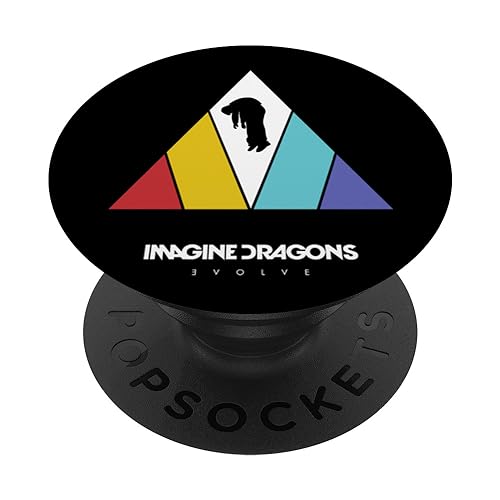 Imagine Dragons Triangle Evolve Logo Black PopSockets Standard PopGrip