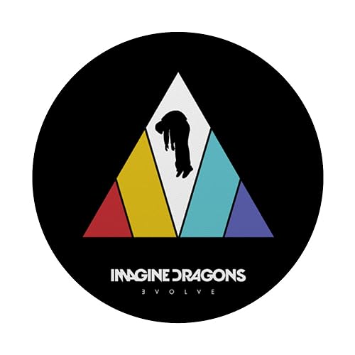 Imagine Dragons Triangle Evolve Logo Black PopSockets Standard PopGrip