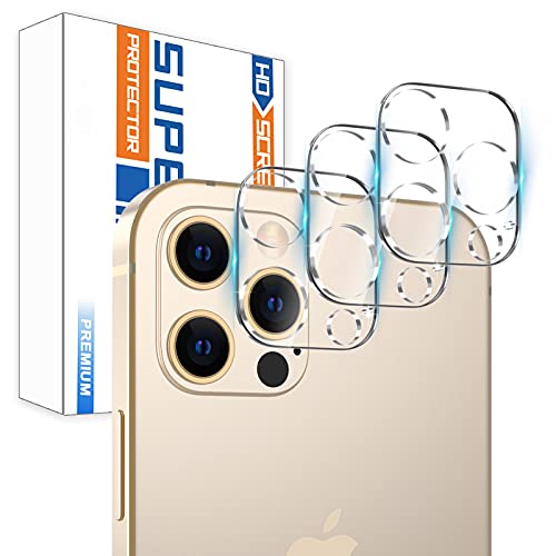 Rhidon 3 Pack for iphone 12 pro max camera lens protector, Case Friendly No-Bubble HD Clear Anti-Scratch Camera Tempered Glass Lens Screen Protector for iPhone 12 Pro Max 6.7