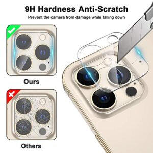 Rhidon 3 Pack for iphone 12 pro max camera lens protector, Case Friendly No-Bubble HD Clear Anti-Scratch Camera Tempered Glass Lens Screen Protector for iPhone 12 Pro Max 6.7