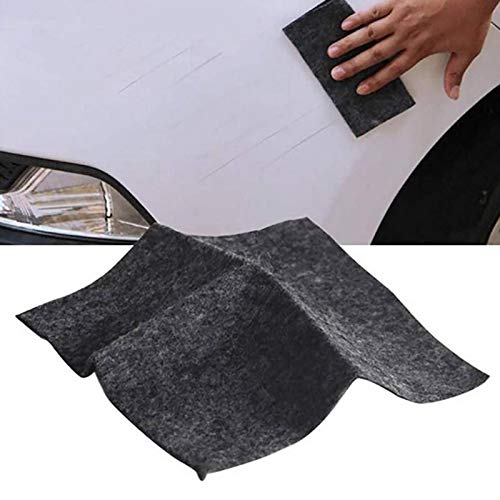 ALAVENTE 2Pcs 20 * 10cm Car Scratch Cloth Repair Cloth Light Car Scratch Wax Removal Scratch Grinding