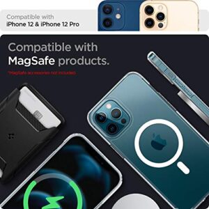 Spigen Ultra Hybrid Mag (MagFit) Compatible with MagSafe Designed for iPhone 12 / iPhone 12 Pro Case (2020) - White