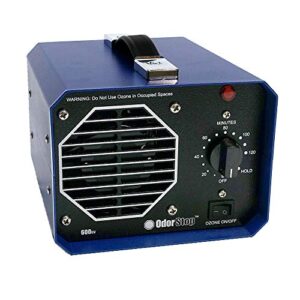 odorstop os600uv1 mini/travel size ozone generator/uv air purifier for areas of 600 sq ft +