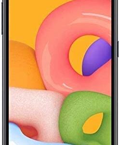 Samsung Galaxy A01 SM-A015A 16GB 5.7” Single-SIM Android Smartphone (Renewed) (Black, GSM Unlocked)