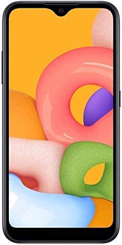 Samsung Galaxy A01 SM-A015A 16GB 5.7” Single-SIM Android Smartphone (Renewed) (Black, GSM Unlocked)