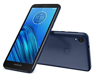 Motorola Moto E6 | 2/16GB | 13MP Camera | Blue (Renewed) (Blue, T-Mobile Locked)