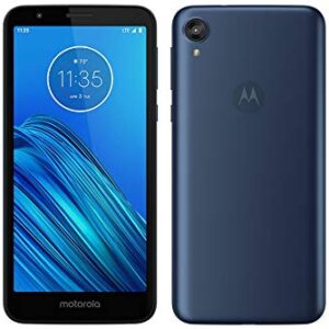 Motorola Moto E6 | 2/16GB | 13MP Camera | Blue (Renewed) (Blue, T-Mobile Locked)