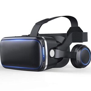 vr headsets virtual reality headset vr goggles glasses for 3d vr movies video games for iphone 13/12/pro/max/mini/11/x/xs/8/7 for samsung & android phones, w/4.7-6.8in, z028mk