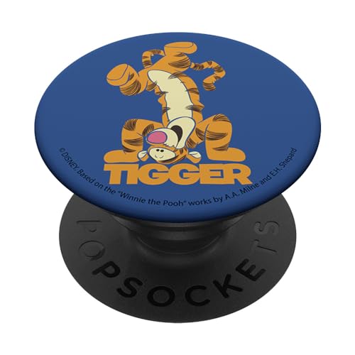 Disney Winnie The Pooh Tigger Headstand Portrait PopSockets Standard PopGrip