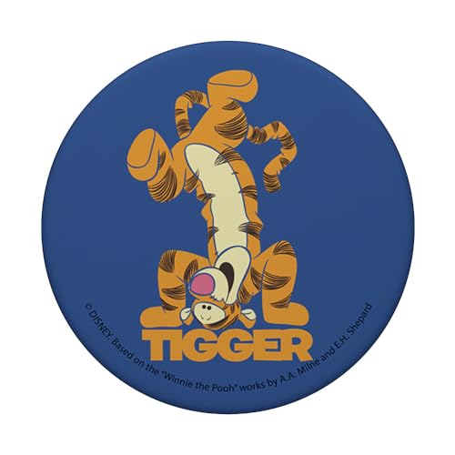 Disney Winnie The Pooh Tigger Headstand Portrait PopSockets Standard PopGrip