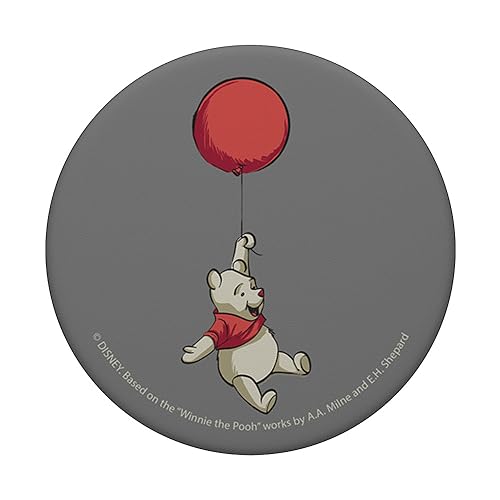 Disney Winnie The Pooh Red Balloon Portrait PopSockets Standard PopGrip