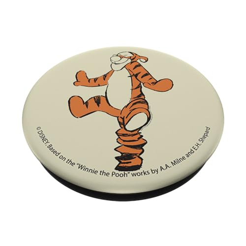 Disney Winnie The Pooh Tigger Bouncing Portrait PopSockets Standard PopGrip