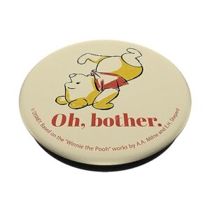 Disney Winnie The Pooh Oh, Bother Vintage Portrait PopSockets Standard PopGrip