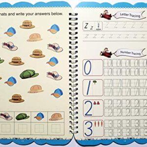 Handwriting Practice - Reusable Letter and Number Tracing Workbook