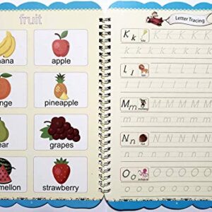 Handwriting Practice - Reusable Letter and Number Tracing Workbook