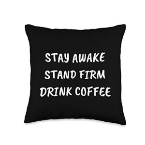 jehovah witnesses gifts pioneer gifts jw gift shop jehovah's witness bag stay awake stand firm org jw gift throw pillow, 16x16, multicolor