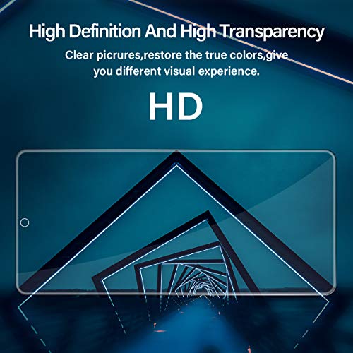 Galaxy A71 Screen Protector + Camera Lens Protectors by BIGFACE, [2 + 2 Pack] Premium HD Clear Tempered Glass, Case Friendly, 9H Hardness, 3D Touch Accuracy, Anti-Bubble Film for Samsung Galaxy A71