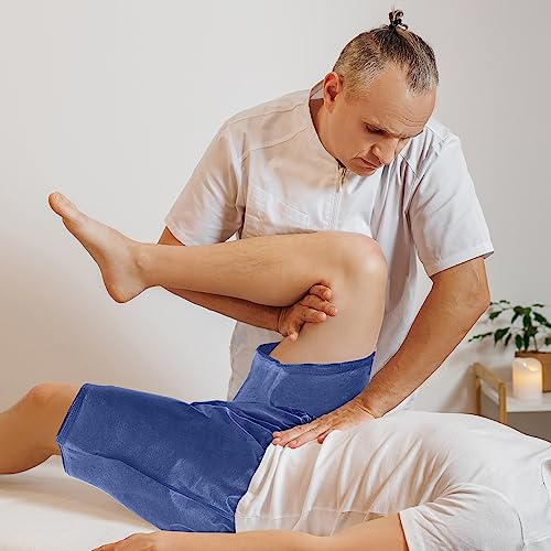 AMZ Medical Supply Disposable Boxer Shorts Unisize. Pack of 10 Dark Blue Disposable Shorts Medical with Elastic Waist, No Pockets. Breathable PP Disposable Exam Shorts Medical for Massage, Hospital