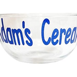 Cereal Killer Personalized Bowl - Choose your Customization and Lettering Colors