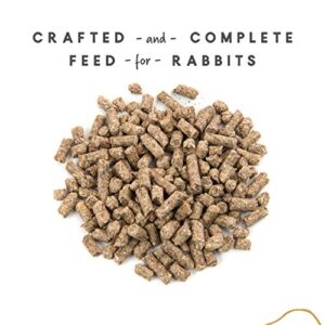 Manna Pro Rabbit Feed | with Vitamins & Minerals | Complete Feed for Rabbits | No Artificial Colors or Flavors | 5lb