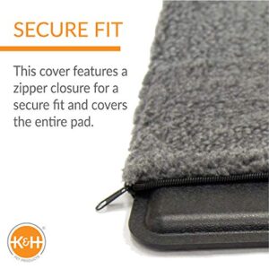 K&H Pet Products Extreme Weather Outdoor Heated Kitty Pad with Deluxe Cover