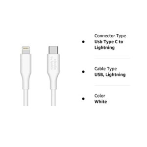 Belkin Studio USB-C to Lightning Cable 5ft Fast Charging for iPhone & iPad