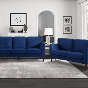 Lexicon Tipton Living Room Sofa, Blue