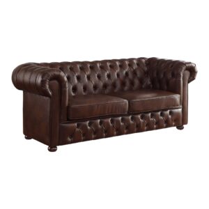 lexicon davisville living room sofa, brown