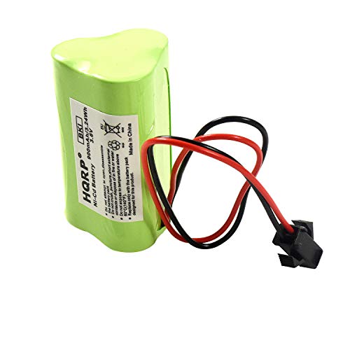 HQRP Emergency Exit Light Battery Compatible with Lithonia ELB-B001 EU2 LED Interstate ANIC1566 Unitech 0253799 Lowes 253799, Unitech 6200RP, LEDR-1, OSA230 Replacement