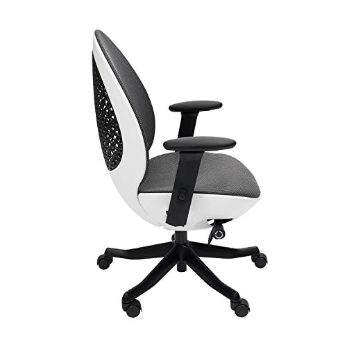 Techni Mobili Deco LUX Office Executive Chair, White