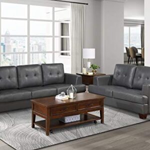 Lexicon Roff Living Room Sofa, Gray